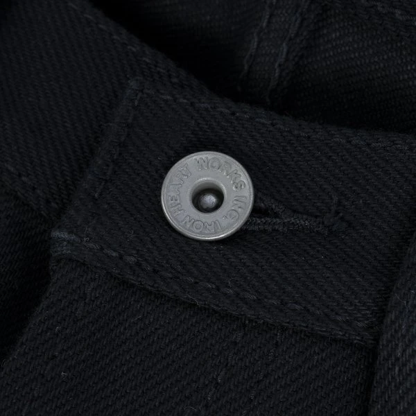 21oz Selvedge Denim Slim Straight Cut - Superblack Non-Fade 11 21oz Selvedge Denim Slim Straight Cut - Superblack Non-Fade - Image 9