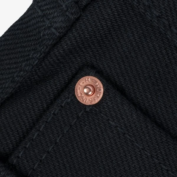 21oz Selvedge Denim Slim Straight Cut - Superblack Non-Fade 12 21oz Selvedge Denim Slim Straight Cut - Superblack Non-Fade - Image 10