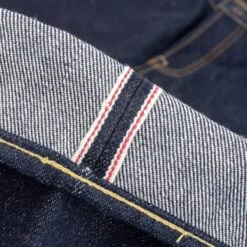 21/23oz Ultra Heavy Raw Selvedge Denim Slim Straight Cut Jeans - Indigo -Denim Clothing-Iron Heart International IH 666S UHR 9