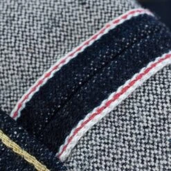 14oz Broken Twill Selvedge Denim Slim Straight Cut Jeans - Indigo -Denim Clothing-Iron Heart International IH 666SBR 14 10