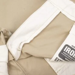 12oz Heavy Cotton Regular Fit Chinos - Khaki -Denim Clothing-Iron Heart International IH 730 KHA 10