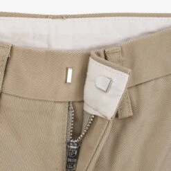 12oz Heavy Cotton Regular Fit Chinos - Khaki -Denim Clothing-Iron Heart International IH 730 KHA 5