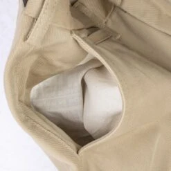 12oz Heavy Cotton Regular Fit Chinos - Khaki -Denim Clothing-Iron Heart International IH 730 KHA 8