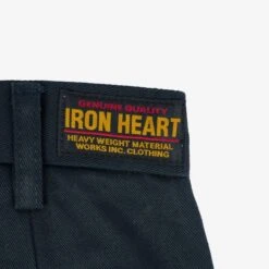 12oz Heavy Cotton Regular Fit Chinos - Navy -Denim Clothing-Iron Heart International IH 730 NAV 8