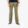 11oz Herringbone Work Pants - Khaki -Denim Clothing-Iron Heart International IH 735 KHA