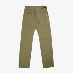11oz Herringbone Work Pants - Khaki -Denim Clothing-Iron Heart International IH 735 KHA 2