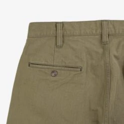 11oz Herringbone Work Pants - Khaki -Denim Clothing-Iron Heart International IH 735 KHA 4