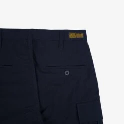 Ripstop Cargo Shorts - Black -Denim Clothing-Iron Heart International IH 736 BLK 3