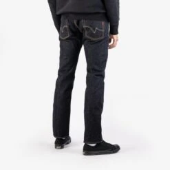 19oz Left Hand Twill Selvedge Denim Slim Tapered Cut Jeans - Indigo -Denim Clothing-Iron Heart International IH 777S 19L 1