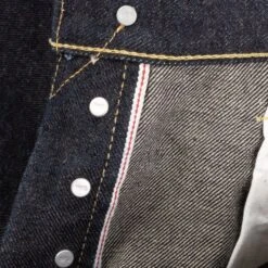19oz Left Hand Twill Selvedge Denim Slim Tapered Cut Jeans - Indigo -Denim Clothing-Iron Heart International IH 777S 19L 11