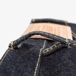 19oz Left Hand Twill Selvedge Denim Slim Tapered Cut Jeans - Indigo -Denim Clothing-Iron Heart International IH 777S 19L 12