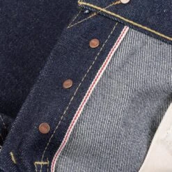 21/23oz Ultra Heavy Raw Selvedge Denim Slim Tapered Cut Jeans - Indigo -Denim Clothing-Iron Heart International IH 777S UHR 10