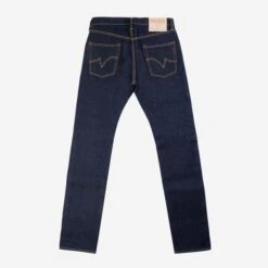21/23oz Ultra Heavy Raw Selvedge Denim Slim Tapered Cut Jeans - Indigo -Denim Clothing-Iron Heart International IH 777S UHR 3