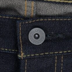 14oz Broken Twill Selvedge Denim Slim Tapered Cut Jeans - Indigo 28 14oz Broken Twill Selvedge Denim Slim Tapered Cut Jeans - Indigo -Denim Clothing-Iron Heart International IH 777SBR 14 11