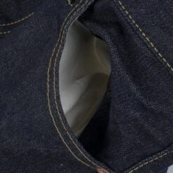 14oz Broken Twill Selvedge Denim Slim Tapered Cut Jeans - Indigo 31 14oz Broken Twill Selvedge Denim Slim Tapered Cut Jeans - Indigo -Denim Clothing-Iron Heart International IH 777SBR 14 14