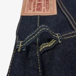 14oz Broken Twill Selvedge Denim Slim Tapered Cut Jeans - Indigo 25 14oz Broken Twill Selvedge Denim Slim Tapered Cut Jeans - Indigo -Denim Clothing-Iron Heart International IH 777SBR 14 8