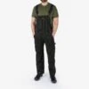 12oz Wabash Double Knee Overalls - Black
