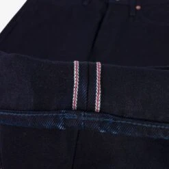 14oz Selvedge Denim Mid/High Rise Tapered Cut Jeans - Indigo/Indigo 27 14oz Selvedge Denim Mid/High Rise Tapered Cut Jeans - Indigo/Indigo -Denim Clothing-Iron Heart International IH 888S 14ii 11