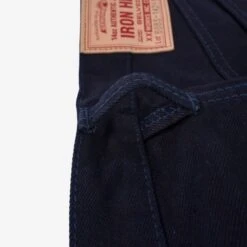 14oz Selvedge Denim Mid/High Rise Tapered Cut Jeans - Indigo/Indigo 23 14oz Selvedge Denim Mid/High Rise Tapered Cut Jeans - Indigo/Indigo -Denim Clothing-Iron Heart International IH 888S 14ii 7