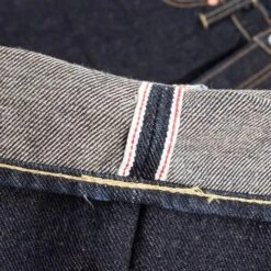 19oz Left Hand Twill Selvedge Denim Medium/High Rise Tapered Cut Jeans - Indigo -Denim Clothing-Iron Heart International IH 888S 19L 11