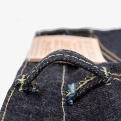 19oz Left Hand Twill Selvedge Denim Medium/High Rise Tapered Cut Jeans - Indigo -Denim Clothing-Iron Heart International IH 888S 19L 14