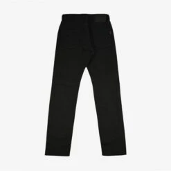 21oz Selvedge Denim Medium/High Rise Tapered Cut - Superblack Non-Fade -Denim Clothing-Iron Heart International IH 888S SB 3