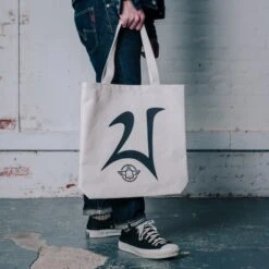 Printed Canvas Tote Bag - 21 Print