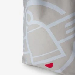 Printed Canvas Tote Bag - Iron Heart Logo Print -Denim Clothing-Iron Heart International IH TOTE LOGO 3