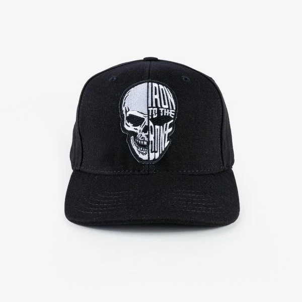 Iron Heart 'Iron To The Bone' Snapback Cap - Black 4 Iron Heart 'Iron To The Bone' Snapback Cap - Black - Image 2