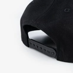 Iron Heart 'Iron To The Bone' Snapback Cap - Black 10 Iron Heart 'Iron To The Bone' Snapback Cap - Black -Denim Clothing-Iron Heart International IHC 19 ITTB 3