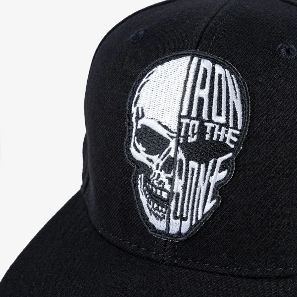 Iron Heart 'Iron To The Bone' Snapback Cap - Black 3 Iron Heart 'Iron To The Bone' Snapback Cap - Black