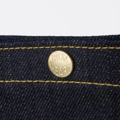 25oz Selvedge Denim Tote Bag - Indigo -Denim Clothing-Iron Heart International IHE 49 IND 5