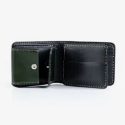 Small Shell Cordovan Wallet - Green