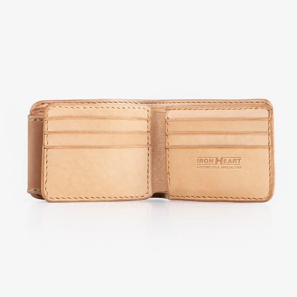 Small Shell Cordovan Wallet - Natural 4 Small Shell Cordovan Wallet - Natural - Image 2
