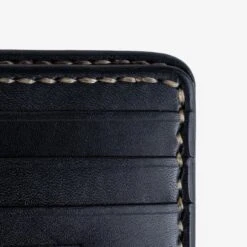 Small Shell Cordovan Wallet - Navy -Denim Clothing-Iron Heart International IHG 01 NAV 4