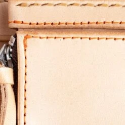 Medium Shell Cordovan Wallet - Natural -Denim Clothing-Iron Heart International IHG 02 NAT 6