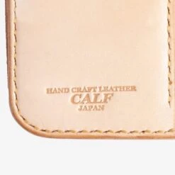 Medium Shell Cordovan Wallet - Natural -Denim Clothing-Iron Heart International IHG 02 NAT 8