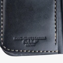 Medium Shell Cordovan Wallet - Navy -Denim Clothing-Iron Heart International IHG 02 NAV 7