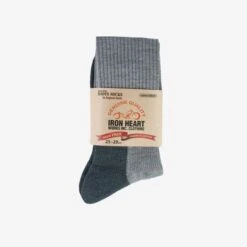 Iron Heart Engineer Socks - Grey/Charcoal