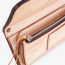 Long Shell Cordovan Wallet - Oxblood 13 Long Shell Cordovan Wallet - Oxblood -Denim Clothing-Iron Heart International IHG 03 OXB 3