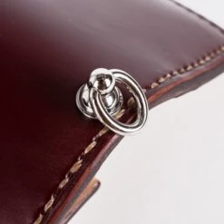 Long Shell Cordovan Wallet - Oxblood 15 Long Shell Cordovan Wallet - Oxblood -Denim Clothing-Iron Heart International IHG 03 OXB 5