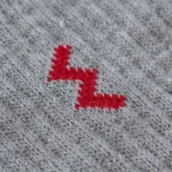 Iron Heart Work Boot Socks - Grey -Denim Clothing-Iron Heart International IHG 030 GRY 1