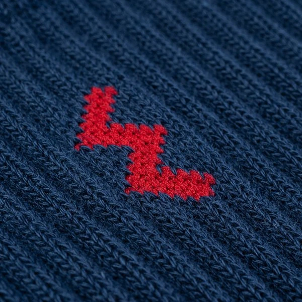 Iron Heart Work Boot Socks - Navy 4 Iron Heart Work Boot Socks - Navy - Image 2