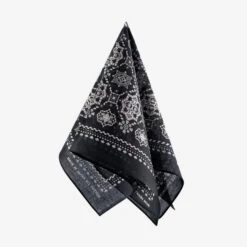 Iron Heart “Bell” Print Bandana - Black