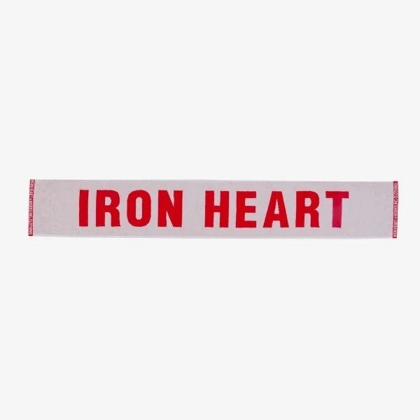 Iron Heart Small Imabari Towel - Red/White 4 Iron Heart Small Imabari Towel - Red/White - Image 2