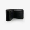 Slimline Small Shell Cordovan Wallet - Black -Denim Clothing-Iron Heart International IHG 071 BLK