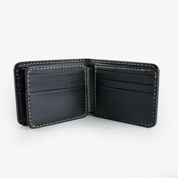 Slimline Small Shell Cordovan Wallet - Navy 3 Slimline Small Shell Cordovan Wallet - Navy