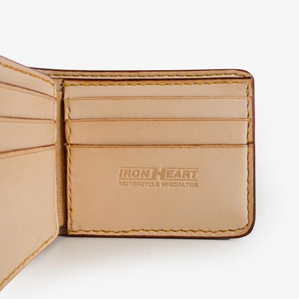 Slimline Small Shell Cordovan Wallet - Oxblood 6 Slimline Small Shell Cordovan Wallet - Oxblood - Image 4