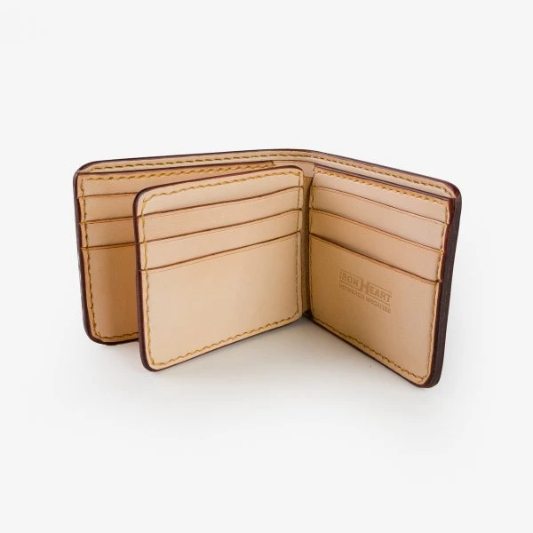 Slimline Small Shell Cordovan Wallet - Oxblood 3 Slimline Small Shell Cordovan Wallet - Oxblood