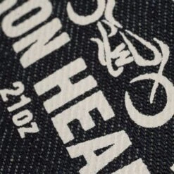 21oz Selvedge Denim Zip-Up Pouch -Denim Clothing-Iron Heart International IHG 092 2